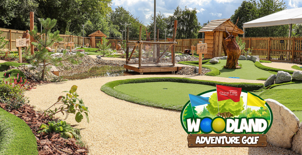 Guest blog: Half term at China Fleet Woodland Adventure Golf